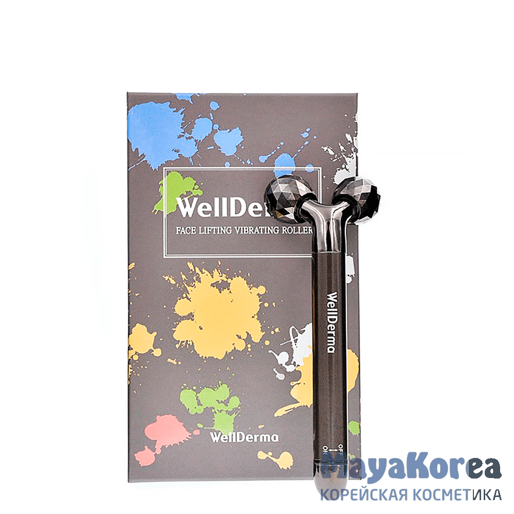 WELLDERMA FACE LIFTING VIBRATING ROLLER Вибрирующий роликовый массажер для лица