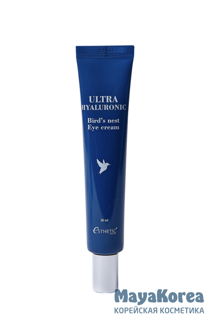 [ESTHETIC HOUSE] ЛАСТОЧКА/ГИАЛУРОН Крем для глаз Ultra Hyaluronic acid Bird's nest Eye cream, 30 мл