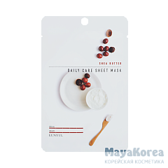 EUNYUL Shea Butter Daily Care Sheet Mask, 22g Тканевая маска для лица с маслом ши, 22г, EUNYUL