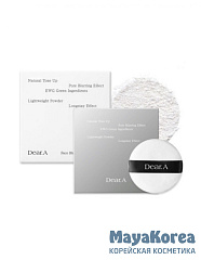 [Dear.A] Пудра для лица ТРАНСПОРЕНТНАЯ/БЕСЦВЕТНАЯ Face Blur Finishing Powder, 8 гр