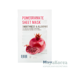 EUNYUL Purity Pomegranate Sheet Mask, 22ml Тканевая маска с экстрактом граната, 22мл, EUNYUL