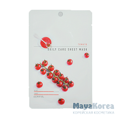 EUNYUL Tomato Daily Care Sheet Mask, 22g Тканевая маска для лица с экстрактом томата, 22г, EUNYUL