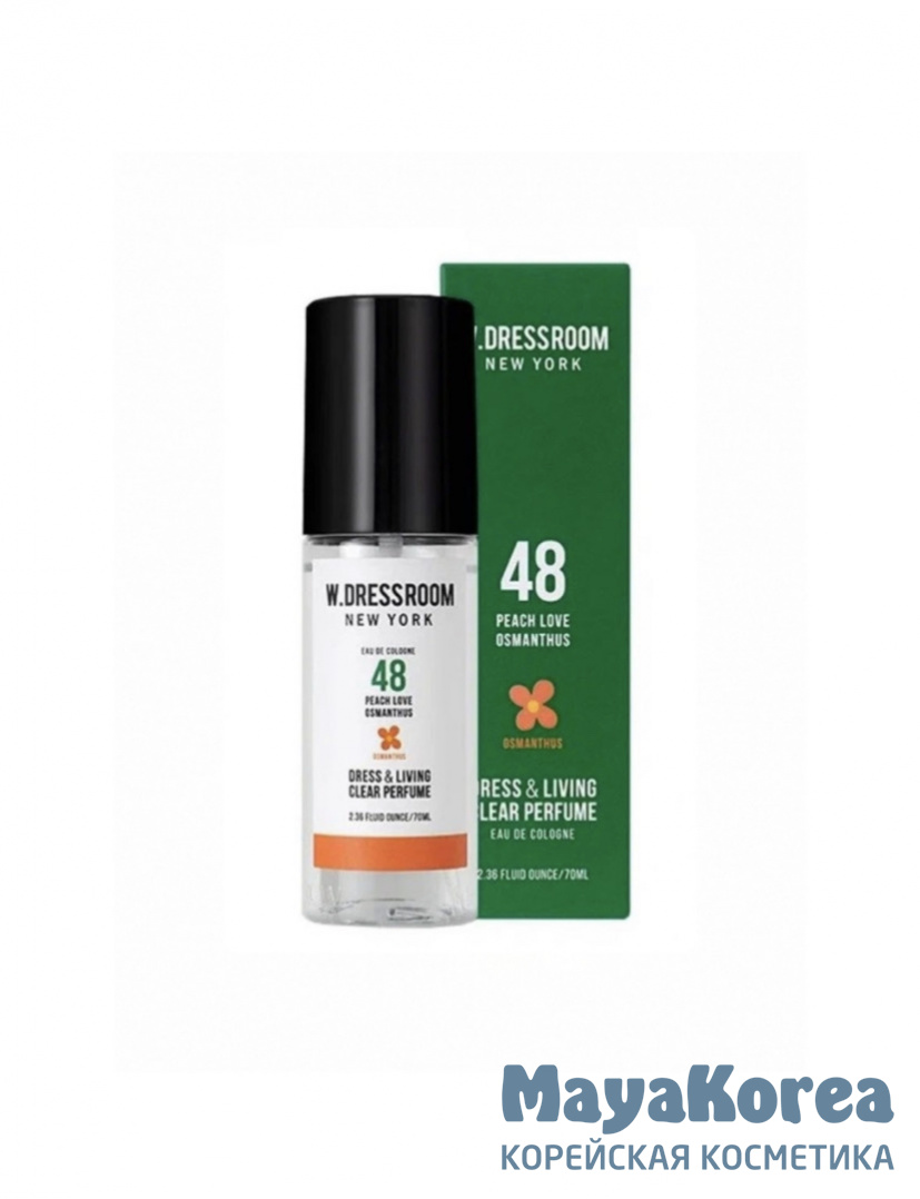 Спрей парфюмированный № 48, W.Dressroom Dress & Living Clear Perfume № 48 Peach Love OsmanThus 70ml