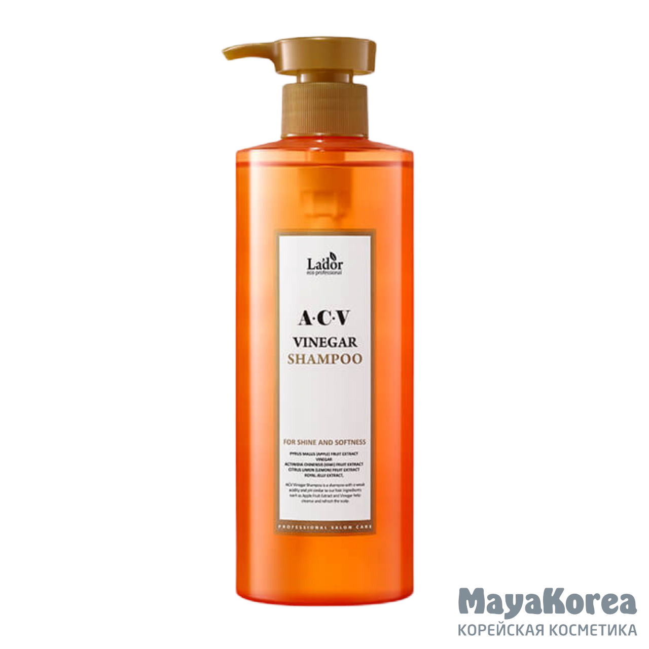LАDOR ACV VINEGAR SHAMPOO ACV шампунь с яблочным уксусом 430мл