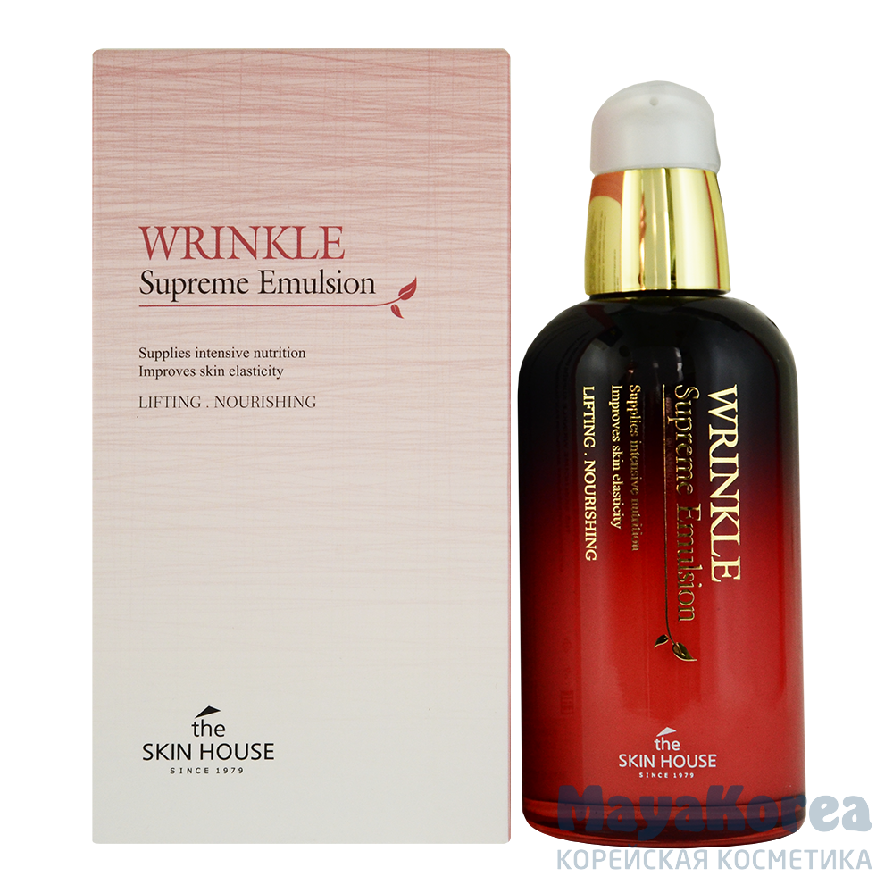 Питательный тонер для лица с экстрактом женьшеня wrinkle supreme. The skin house питательный тонер с женьшенем "wrinkle supreme", 130мл. Питательный тонер для лица с экстрактом женьшеня wrinkle supreme. The skin house wrinkle supreme. Сыворотка wrinkle supreme serum.