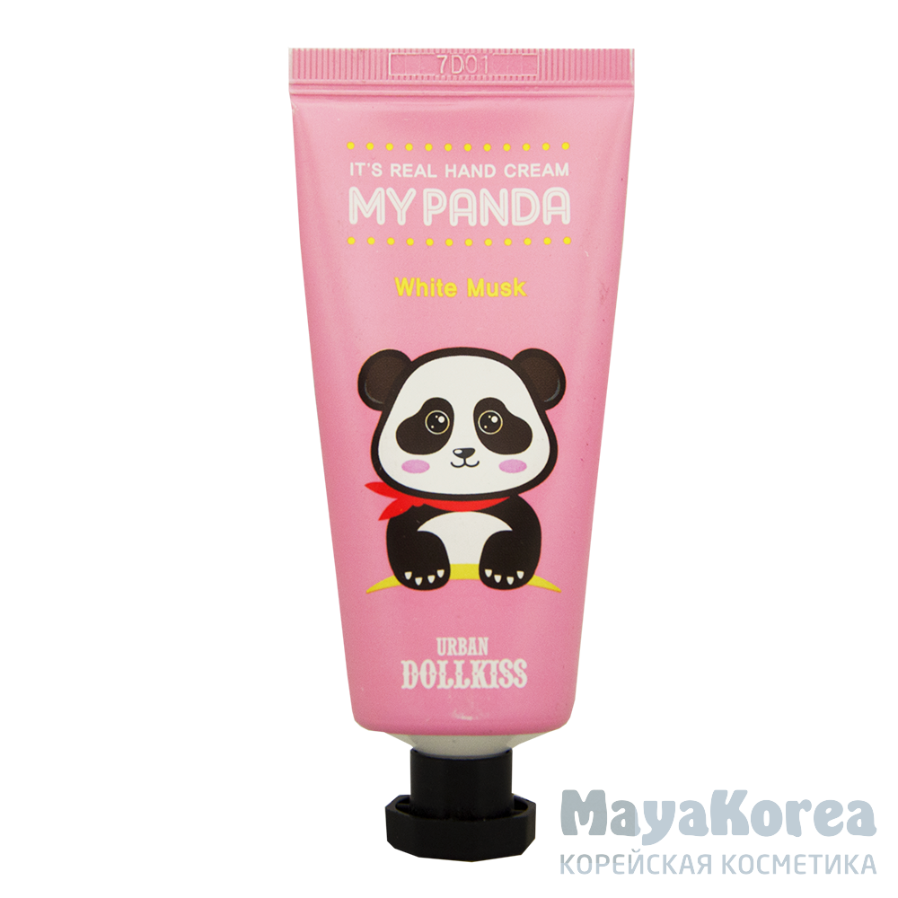 БХ My Panda Крем для рук Urban Dollkiss It’s Real My Panda Hand Cream #01 WHITE MUSK 30гр