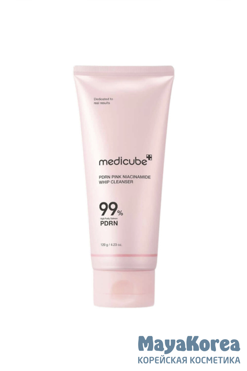 Medicube Пенка для умывания с ПДРН PDRN Pink Niacinamide Whip Cleanser 120г