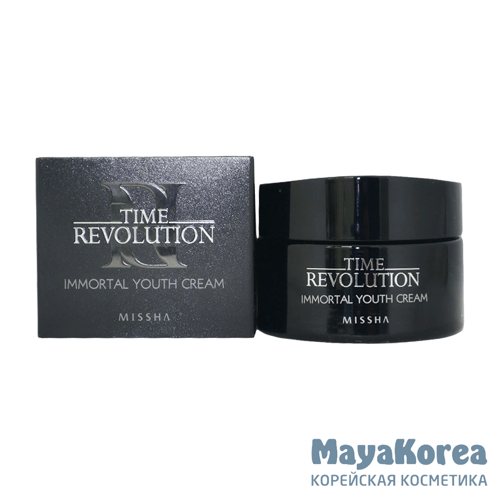 Крем для лица revolution. Крем Missha time Revolution Immortal Youth 50 мл. Missha time Revolution Immortal Youth Cream 50ml. Missha эссенция time Revolution Immortal Youth Essence 2x (50ml).