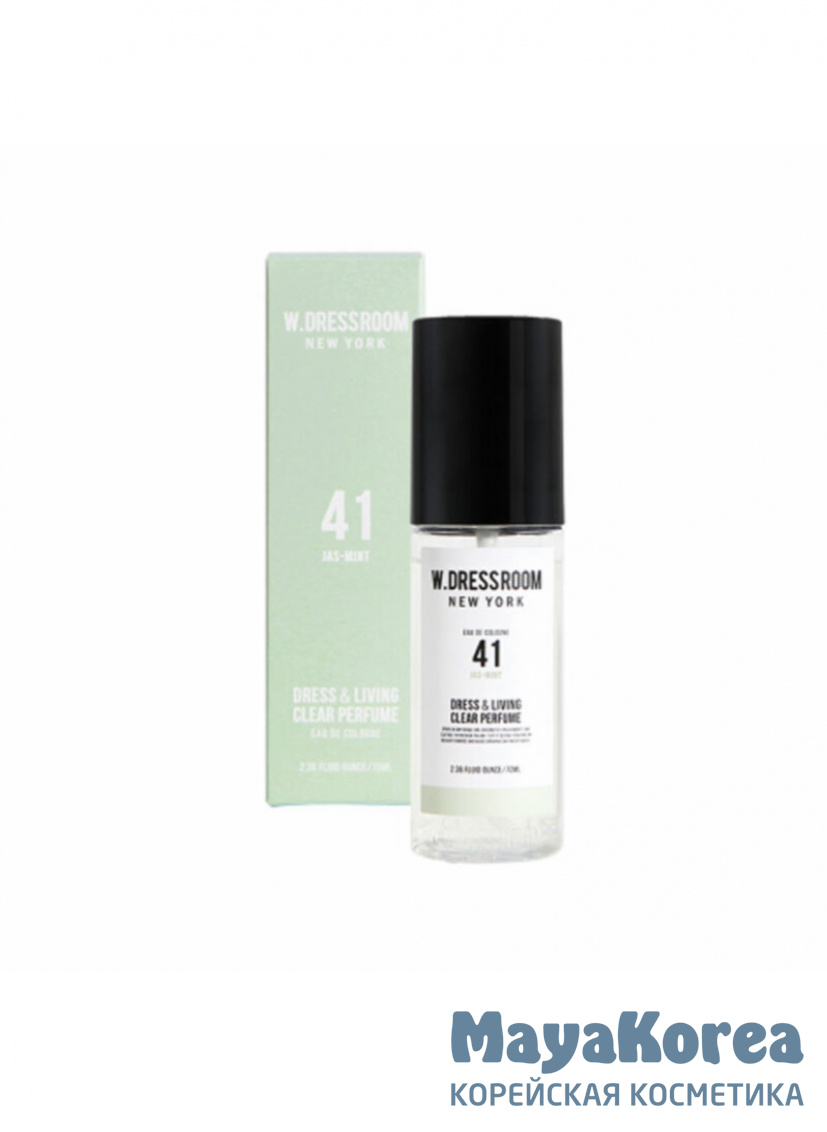 Спрей парфюмированный № 41, W.Dressroom Dress & Living Clear Perfume Jas-Mint № 41 70ml