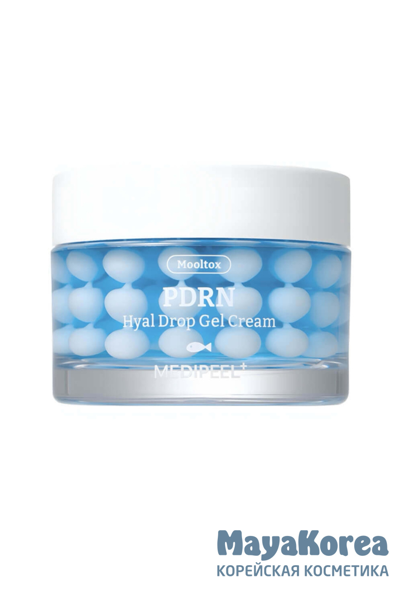 Капсульный крем для интенсивного увлажнения MEDIPEEL⁺ Mooltox PDRN Hyal Drop Gel Cream (50г)