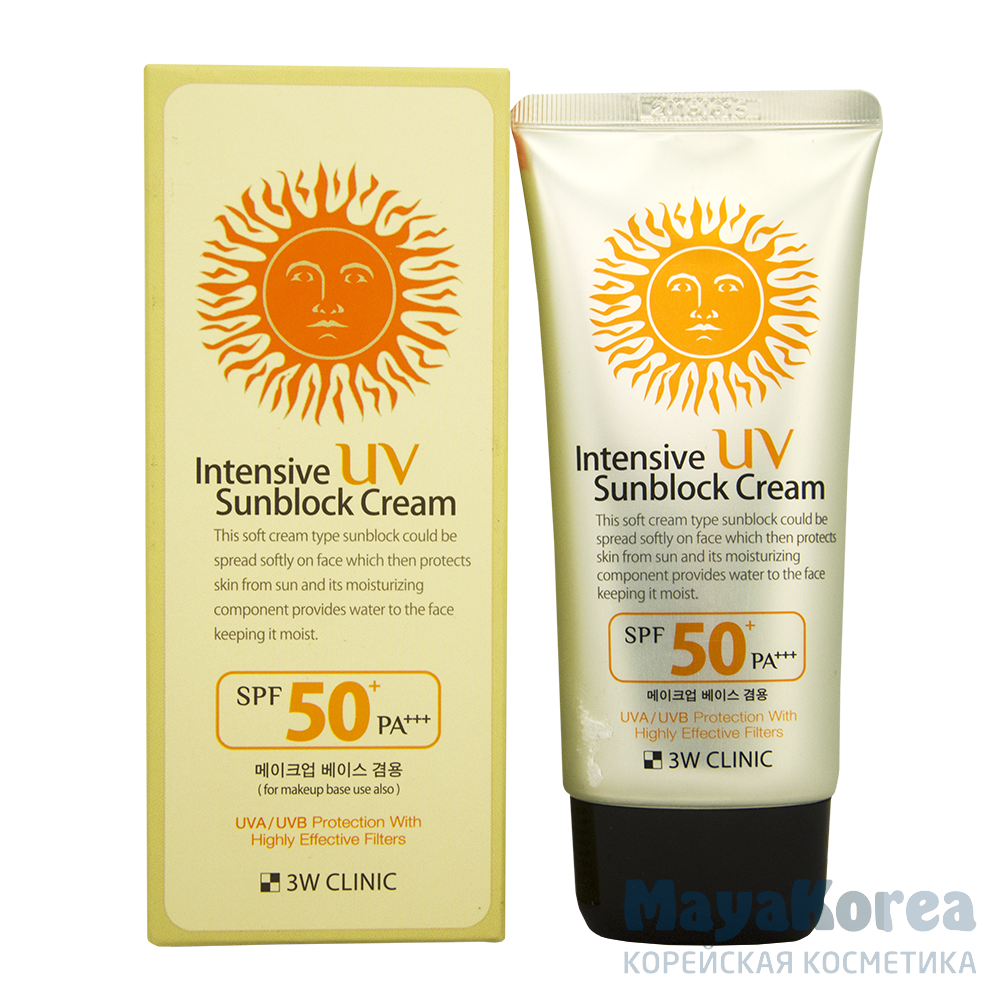 Sun block cream. Sun block cream