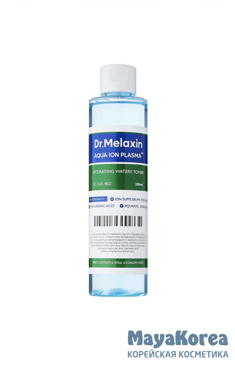 DMLXN Aqua Ion Plasma Тонер для лица с аква-ионной плазмой Aqua Ion Plasma Hydrating Watery Toner 200ml