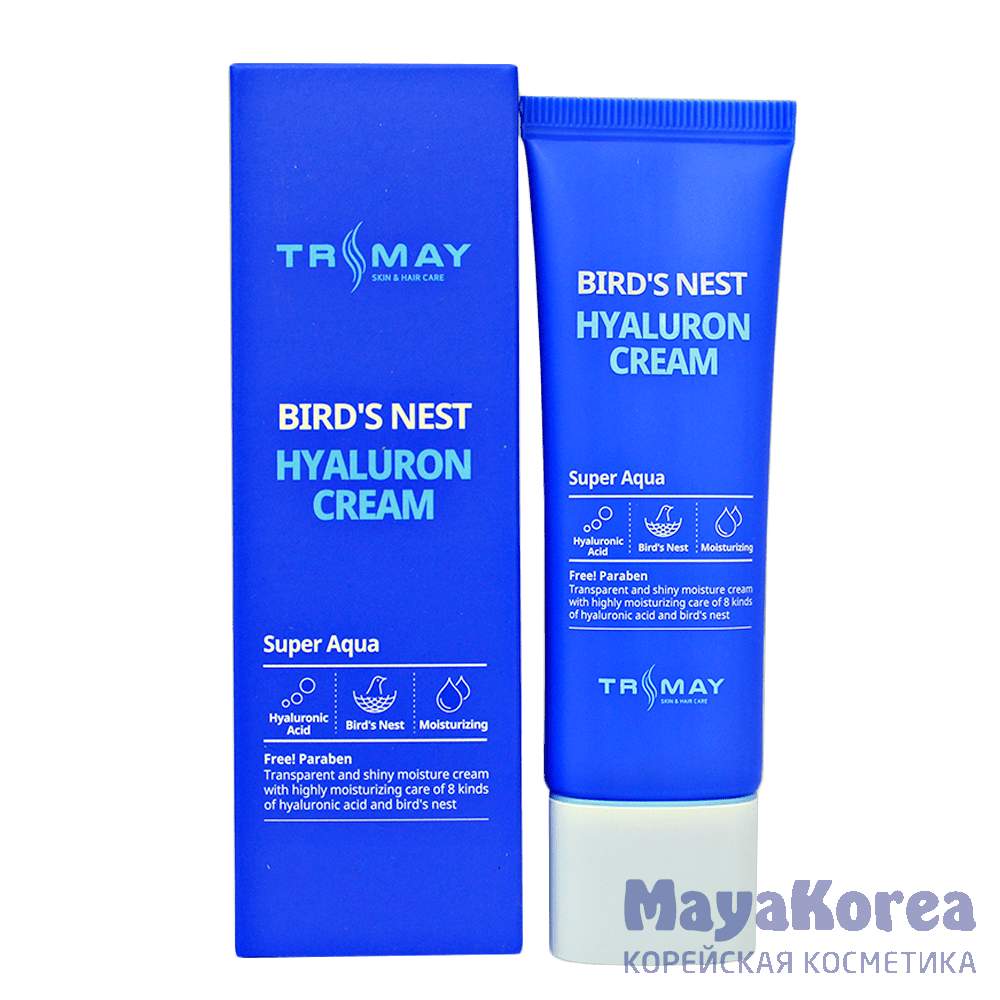 Корейский крем синий. Крем для лица trimay Hyalurone Bird's Nest Cream(50 гр). Trimay крем с Ласточкиным гнездом. Кремы Тримэй Bird Nest trimay. Крем для лица с экстрактом ласточкиного гнезда trimay Hyalurone Birds Nest Cream.