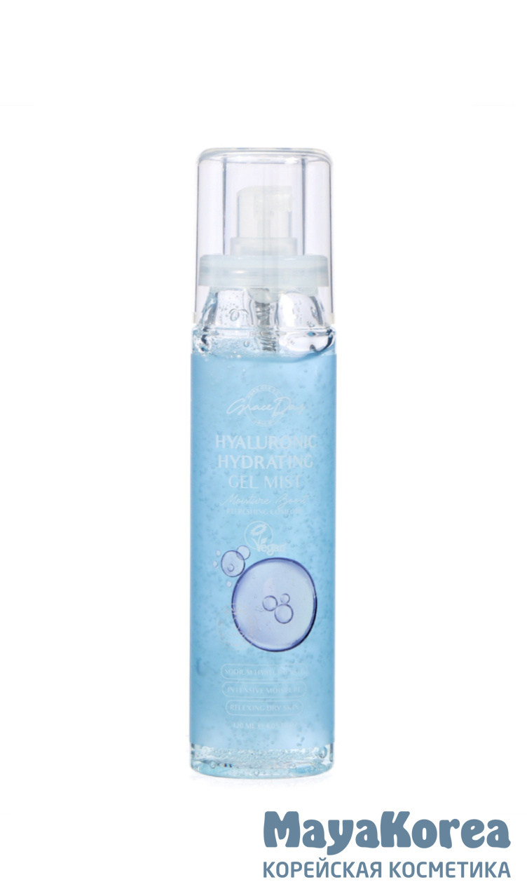 GRACE DAY HYALURONIC HYDRATING GEL MIST Увлажняющий гель-мист с гиалуроновой кислотой 120мл