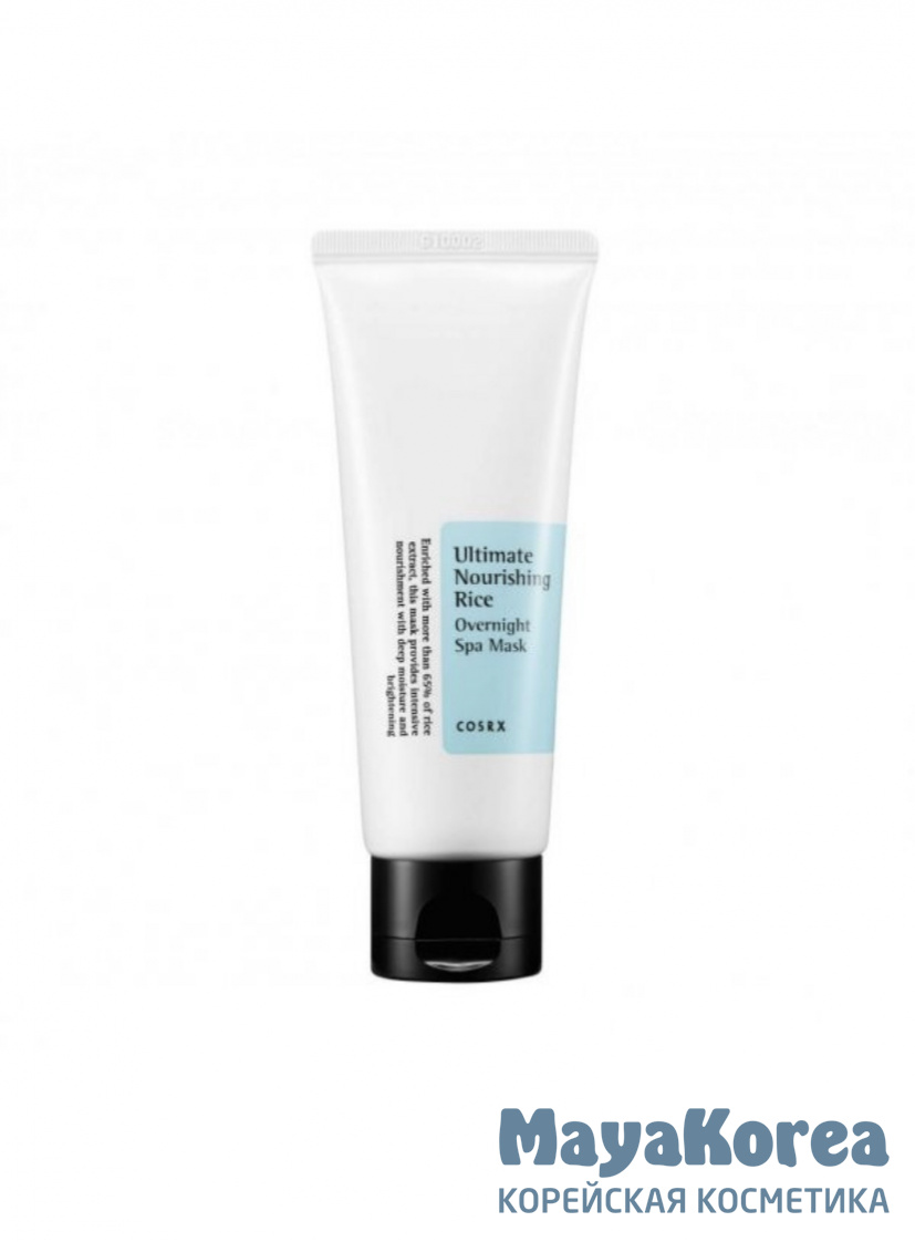 Маска ночная для лица питательная, COSRX Ultimate Nourishing Rice Overnight Spa Mask 60 ml