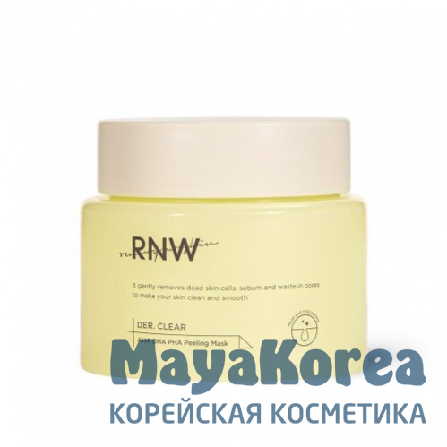 RNW DER.CLEAR AHA BHA PHA PEELING MASK Отшелушивающая маска для лица 90мл
