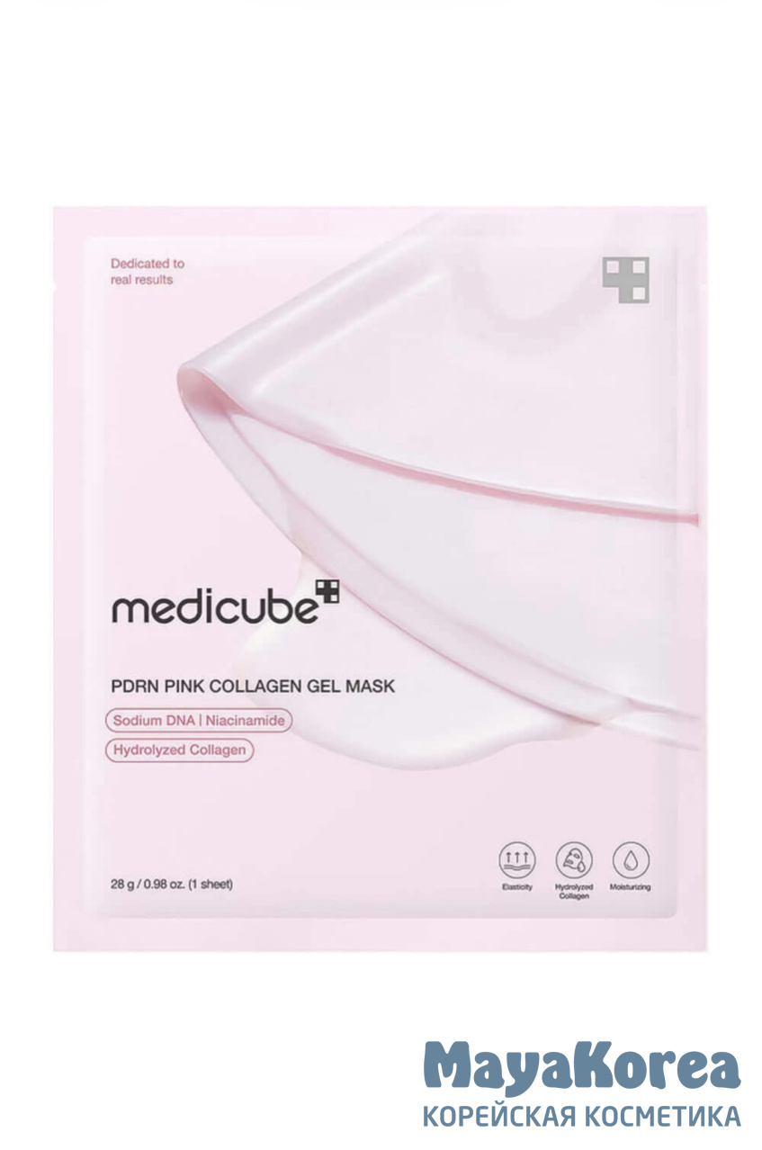 Medicube Гидрогелевая маска с PDRN и коллагеном PDRN Pink Collagen Gel Mask 28г