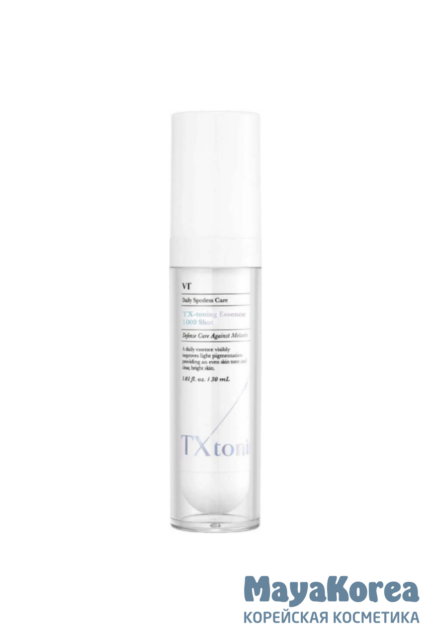VT Cosmetics Капсульная эссенция против пигментации TX-Toning Essence 1000 Shot 30мл