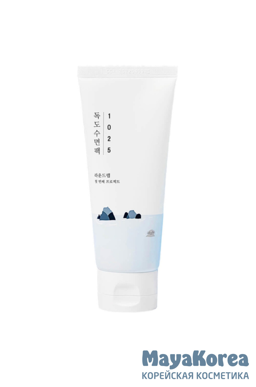 ROUND LAB Ночная отшелушивающая маска с морской водой 1025 Dokdo Sleeping Pack 100 мл