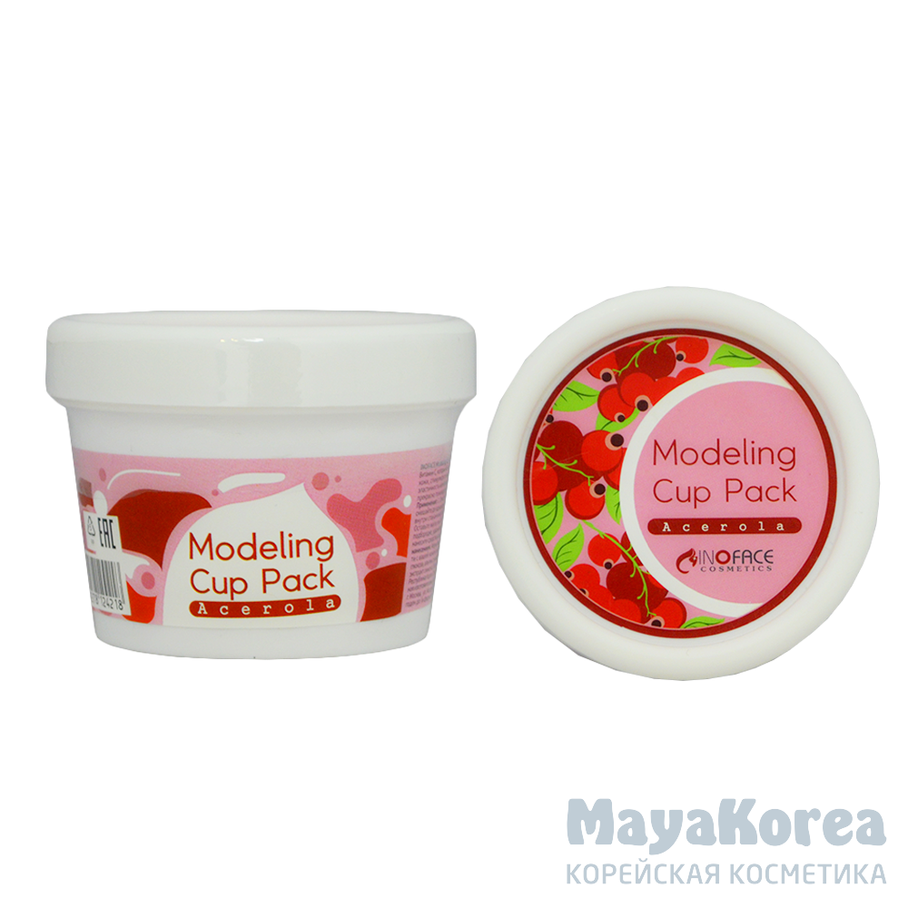 INOFACE Modeling Cup Pack Acerola Альгинатная маска с экстрактом ацеролы, INOFACE