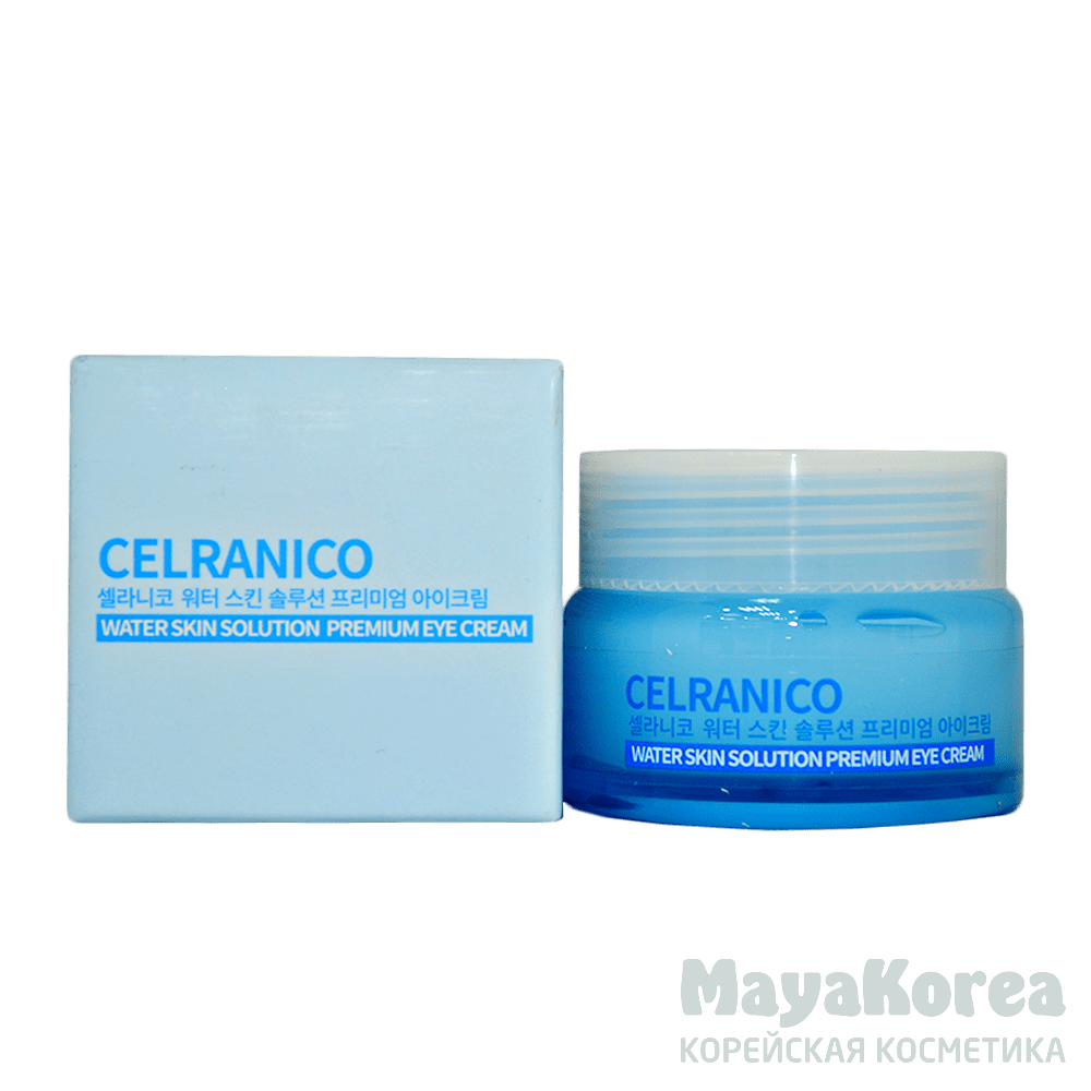 CELRANICO Water Skin Solution Premium Eye Cream, 30ml Увлажняющий крем для глаз, 30мл, CELRANICO