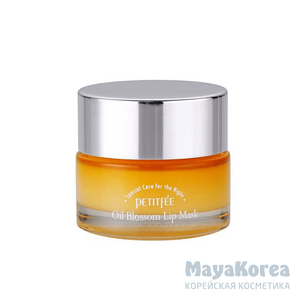 [PETITFEE] Маска для губ ВИТАМИН Е/ОБЛЕПИХА Oil Blossom Lip Mask (Sea Buckthorn oil), 15 гр