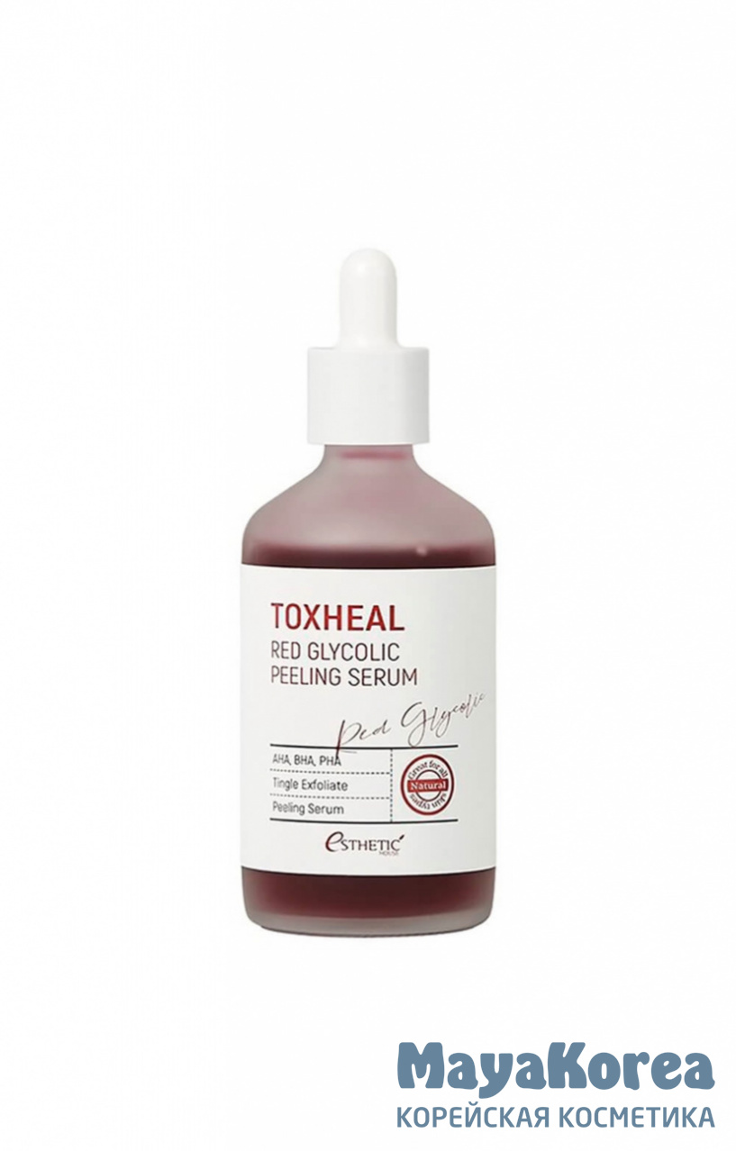 [ESTHETIC HOUSE] Пилинг-сыворотка ГЛИКОЛЕВАЯ Toxheal Red Glyucolic Peeling Serum, 100 мл