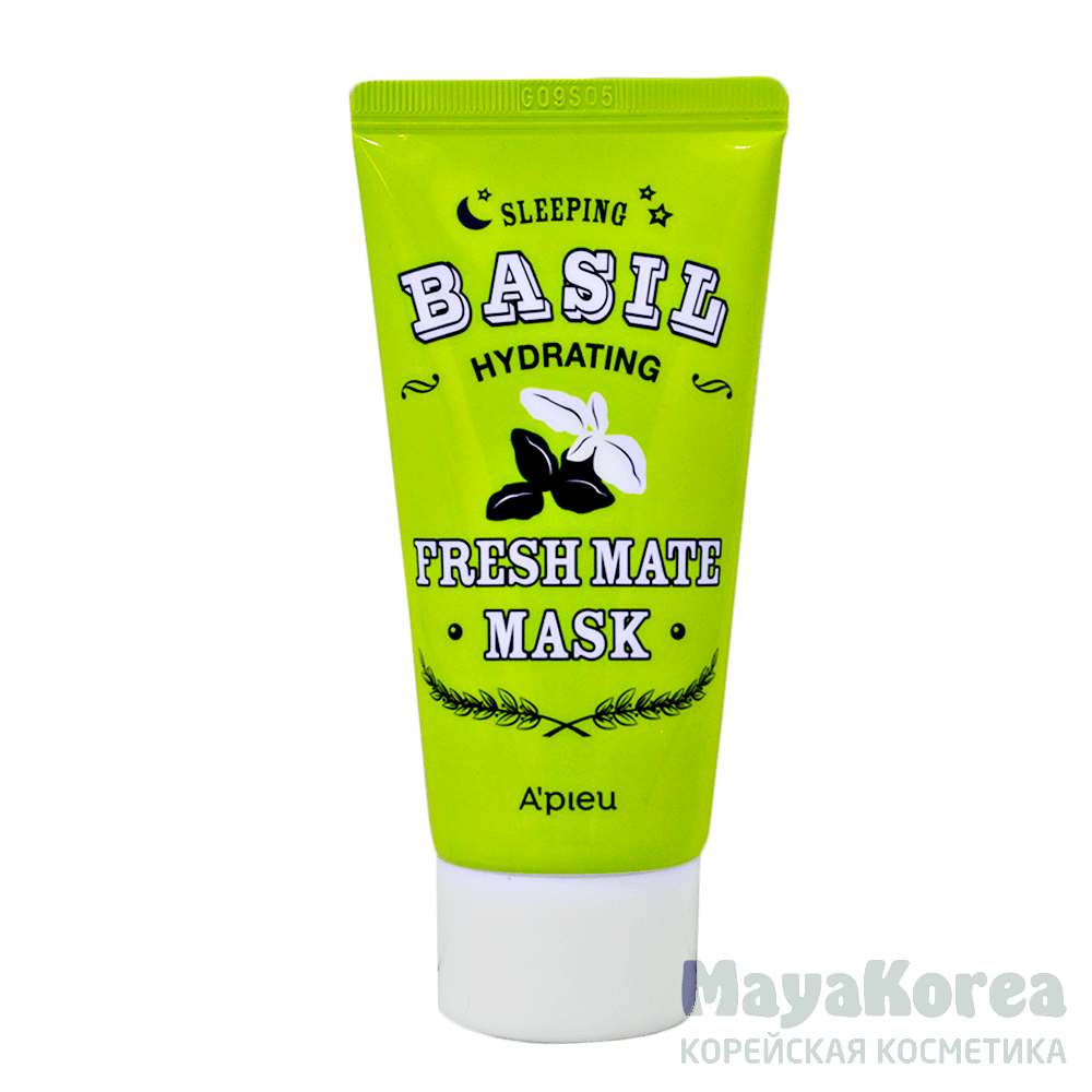 Pieu mask. Fresh Mate маска для лица ночная a'PIEU Fresh Mate. A'PIEU ночная маска sleeping Basil Hydrating Fresh Mate Mask с экстрактом базилика и баобаба. Basil Hydrating Fresh Mate Mask. Маска APIEU ночная с базиликом.