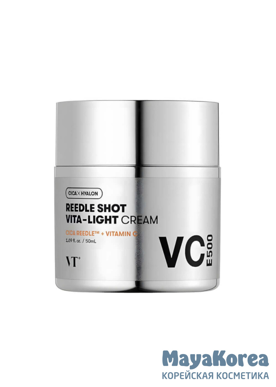VT COSMETICS Крем с микроиглами и витамином C осветляющий Reedle Shot Vita-light Cream (50 мл)