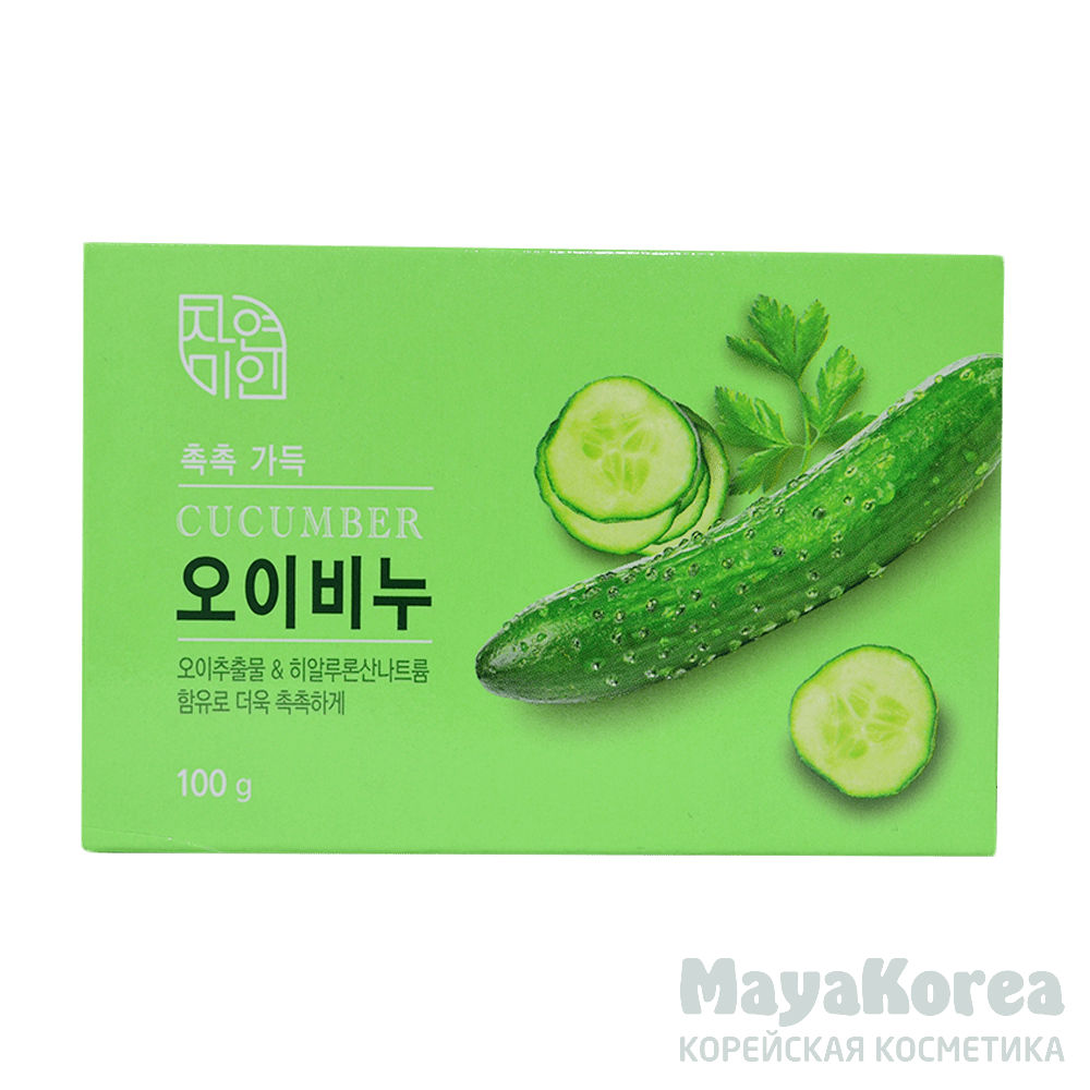 МКН Soap Мыло огуречное, 100 гр Moisture Cucumber Soap 100g 100гр