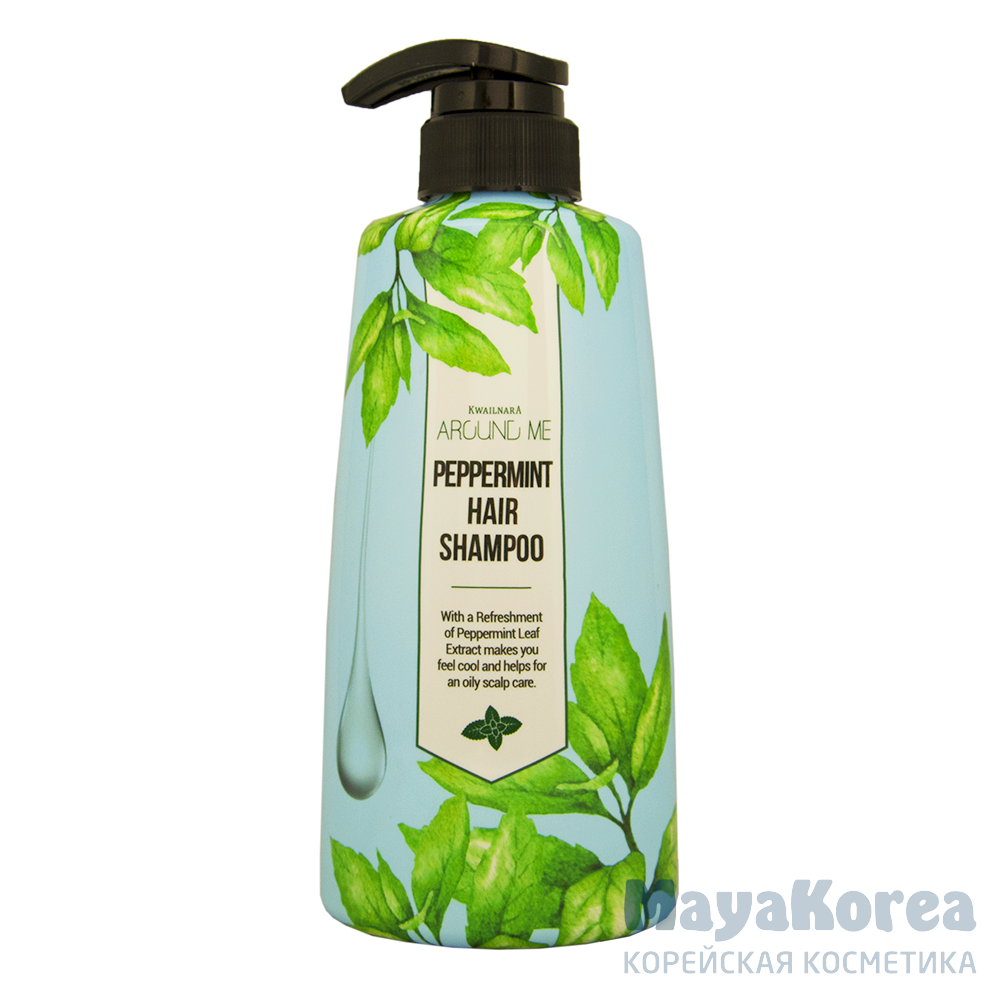 ВЛК Around Me P Шампунь для волос Around me peppermint Hair Shampoo 500мл