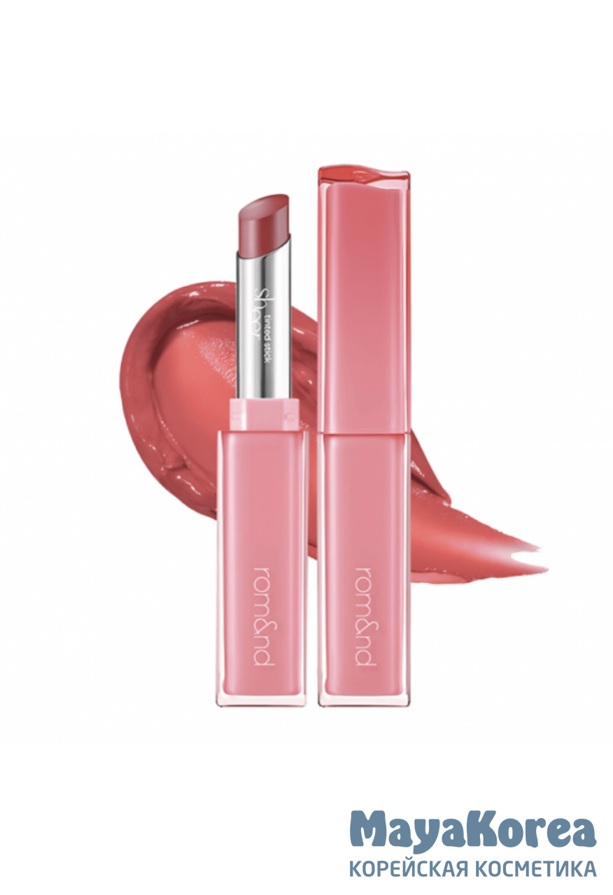 Помада для губ Rom&nd Sheer Tinted Stick 03 Taffy Berry 2г