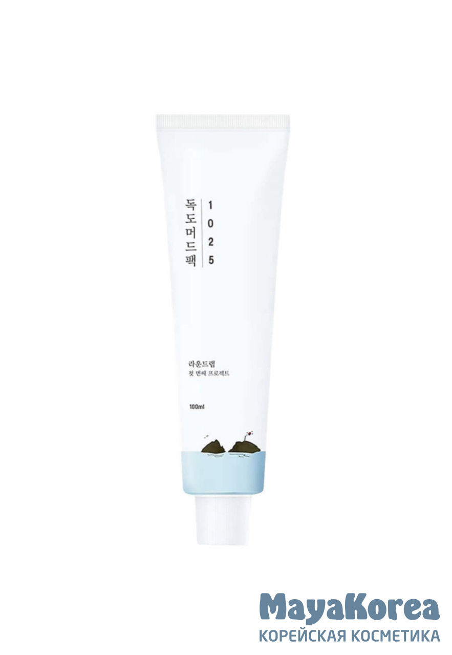 ROUND LAB Очищающая глиняная маска с морской водой 1025 Dokdo Mud Pack 100 мл