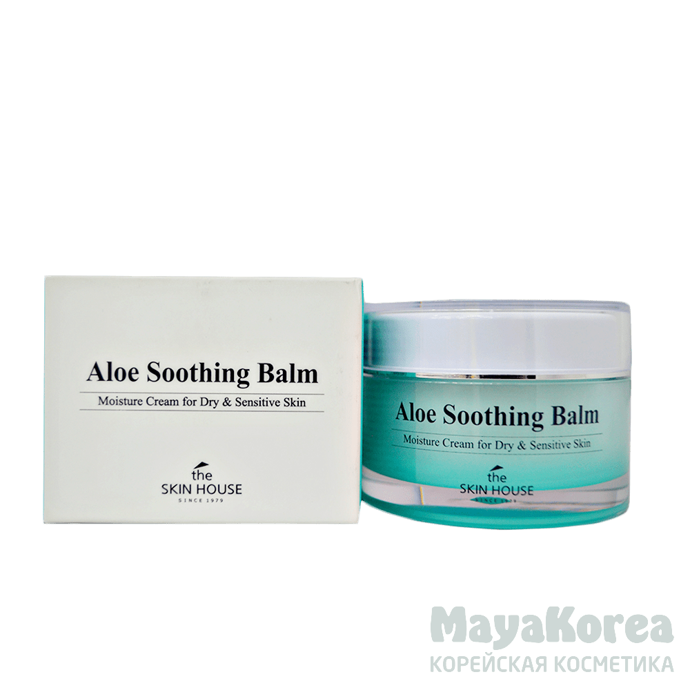 The Skin House Aloe Soothing Balm 50ml Крем-бальзам с экстрактом алоэ, 50мл, The Skin House