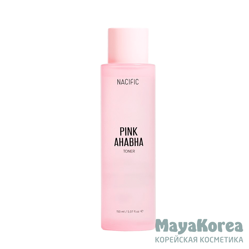 NACIFIC PINK AHABHA TONER Отшелушивающий тонер с кислотами150мл