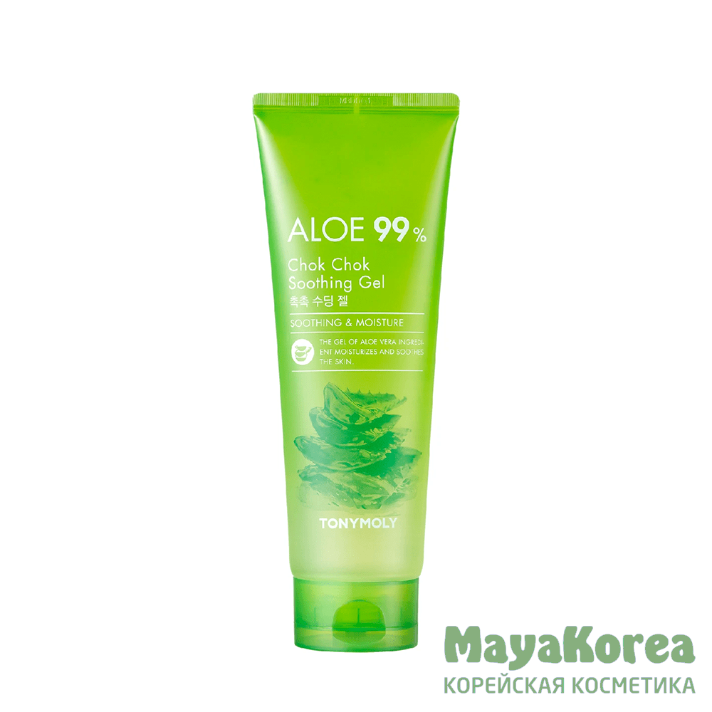 TONYMOLY Увлажняющий гель с экстрактом алоэ вера ALOE 99% Chok Chok Soothing Gel