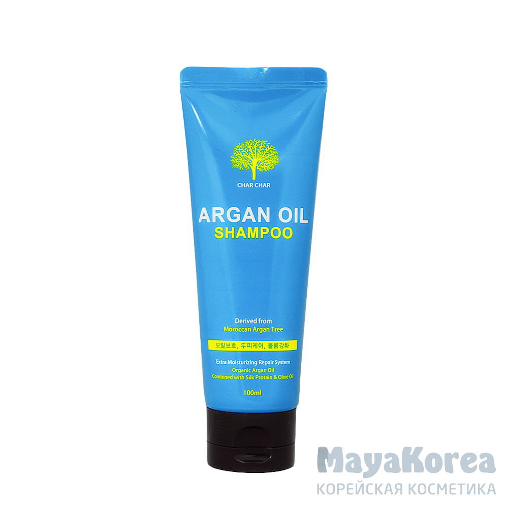 [Char Char] Шампунь для волос АРГАНОВОЕ МАСЛО Argan Oil Shampoo, 100 мл