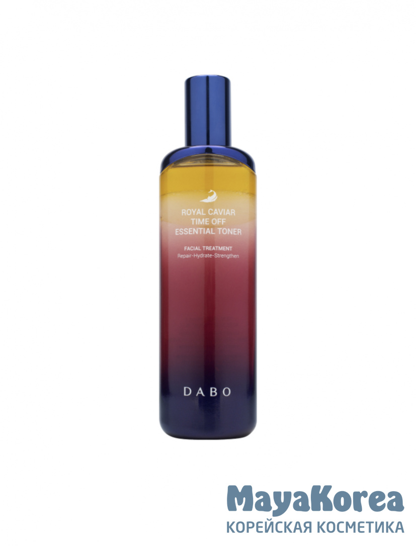 Омолаживающий тонер с королевской икрой и пептидами, 120мл, DABO DABO Royal Caviar Time Off Essential Toner, 120ml