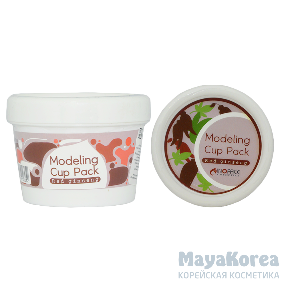 INOFACE Modeling Cup Pack Red Ginseng Альгинатная маска с красным женьшенем, INOFACE