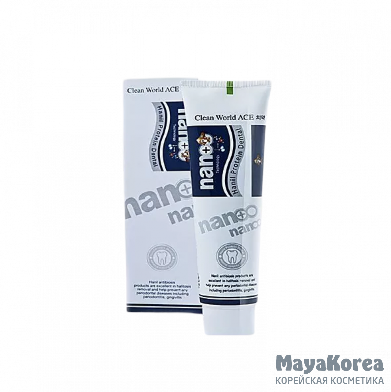 NANO Hanil Protein Dentale Зубная паста с серебром и протеином