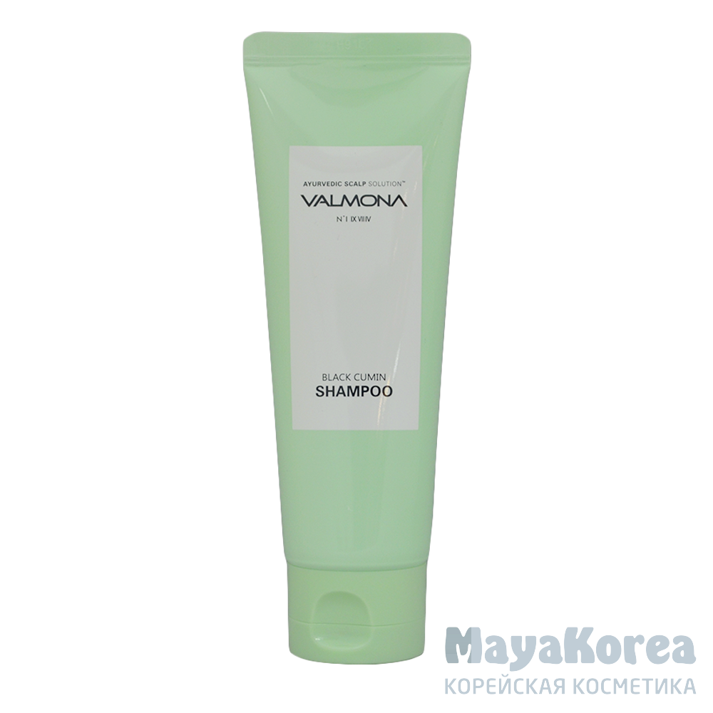 [VALMONA] Шампунь для волос АЮРВЕДА Ayurvedic Scalp Solution Black Cumin Shampoo, 100 мл