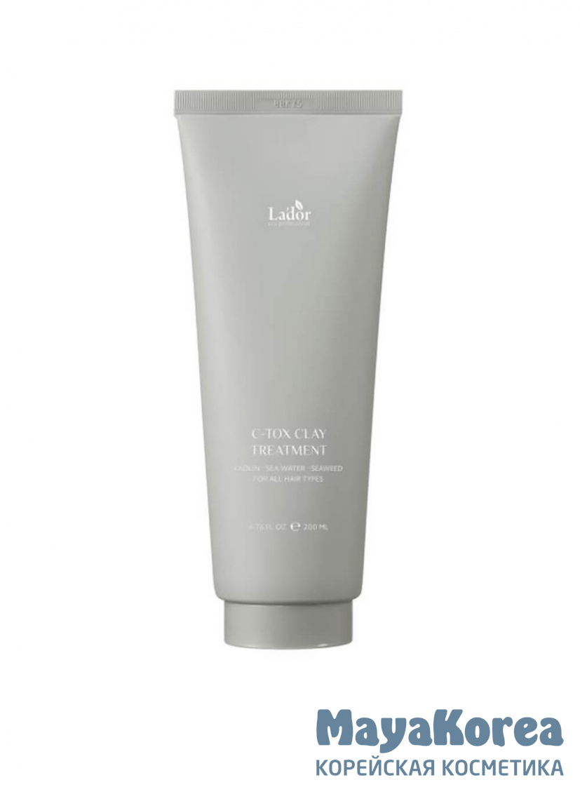 LADOR C-TOX CLAY TREATMENT Маска-бальзам для волос с глиной 200мл