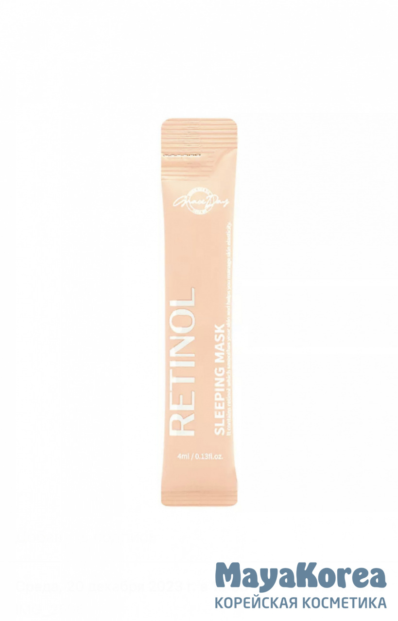 Ночная маска с ретинолом Grace Day Retinol Sleeping Mask, 4ml Grace Day Retinol Sleeping Mask, 4ml