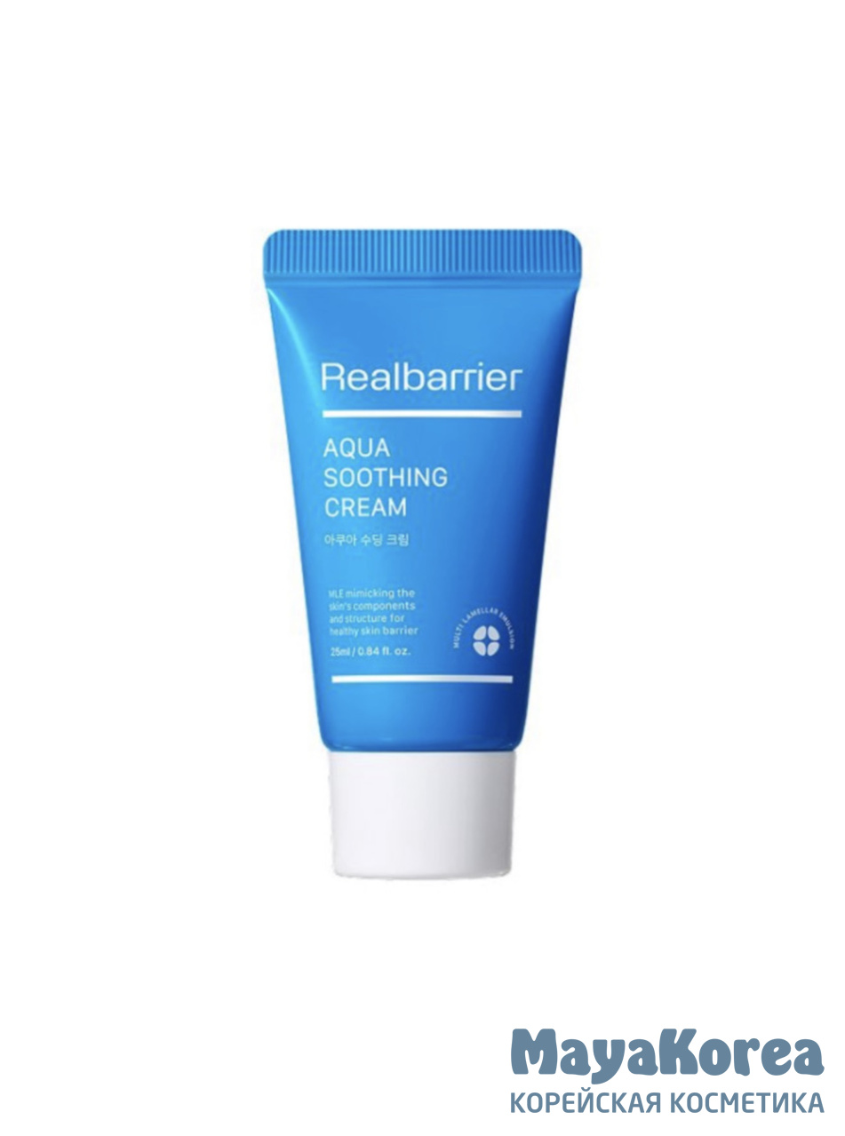 Real Barrier Ламеллярный успокаивающий крем Aqua Soothing Cream 25 мл