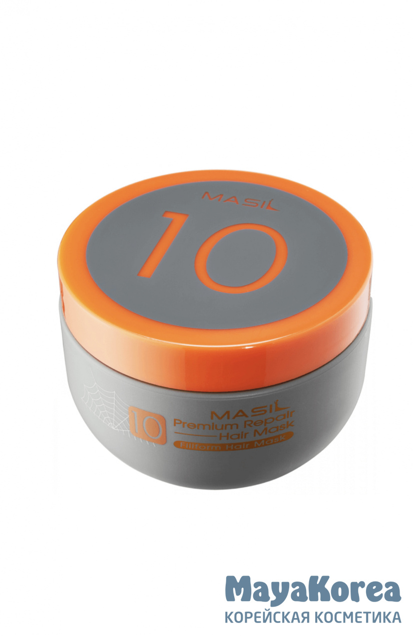 Маска для волос восстанавливающая masil 10 Premium Repair hair Mask, 300 мл