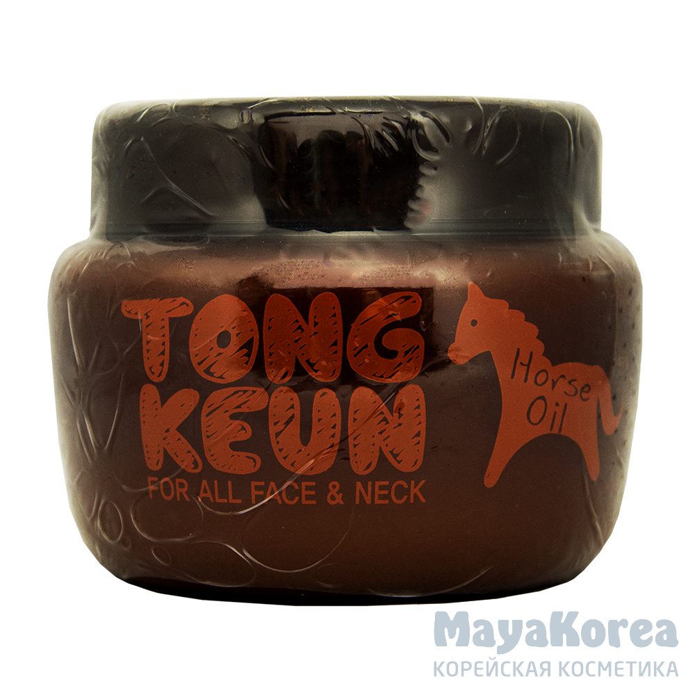 БХ Tongkeun Маска питат. для лица с лошадиным жиром Urban Dollkiss Tongkeun Golden Horse Oil Pack 300мл