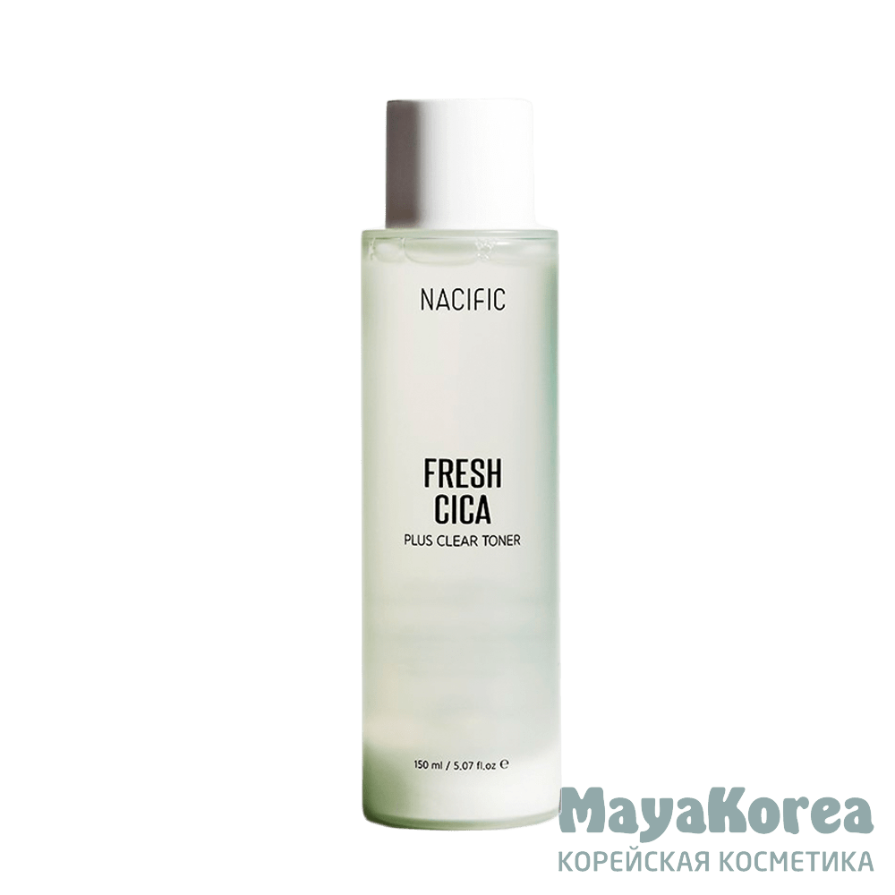 NACIFIC FRESH CICA PLUS TONER Успокаивающий тонер150мл