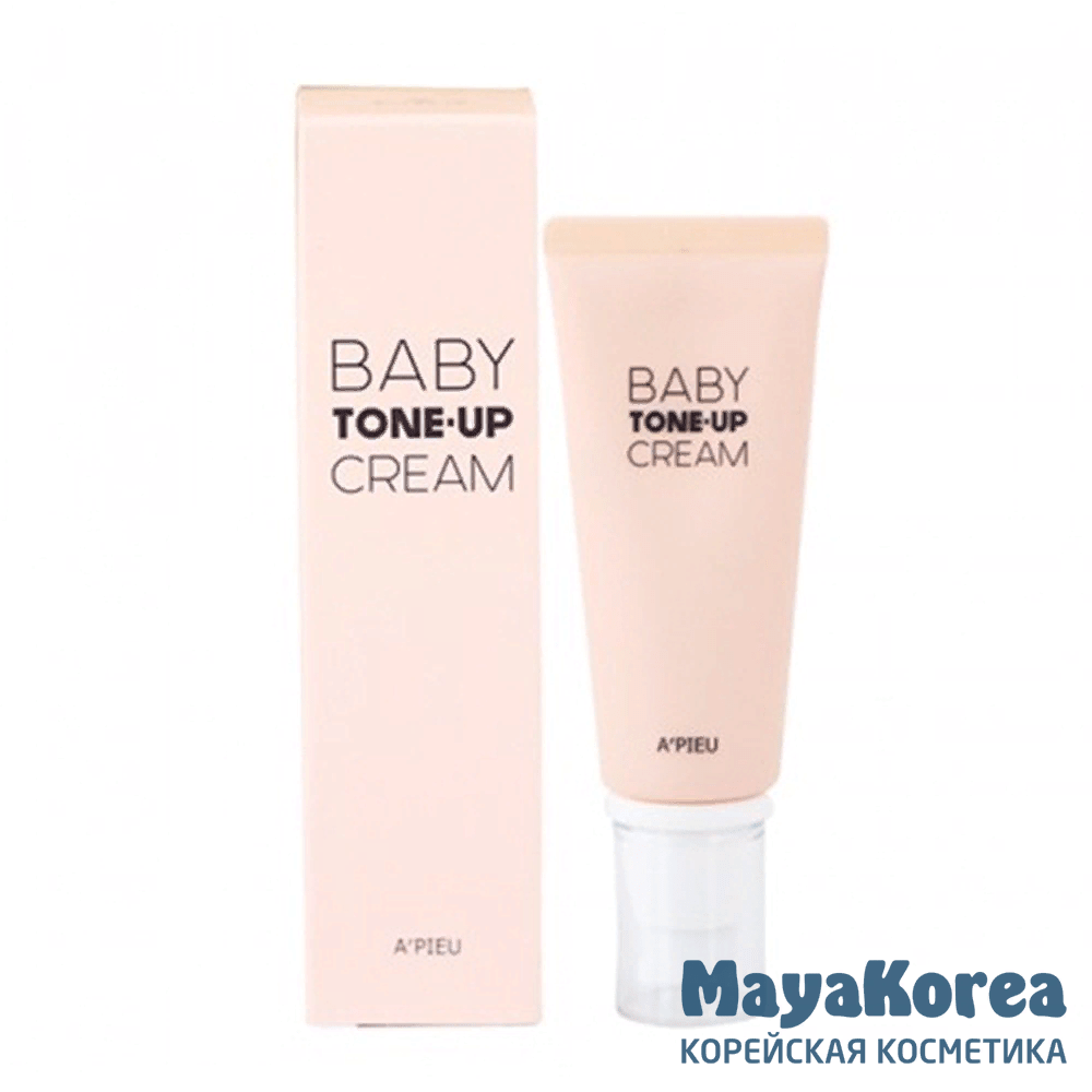 Bebe tone. A'PIEU Baby Tone-up Cream Limited Edition крем для яркости кожи лица. A'PIEU выравнивающая крем-база для маскировки покраснений redness Tone-up Cream 65 мл.