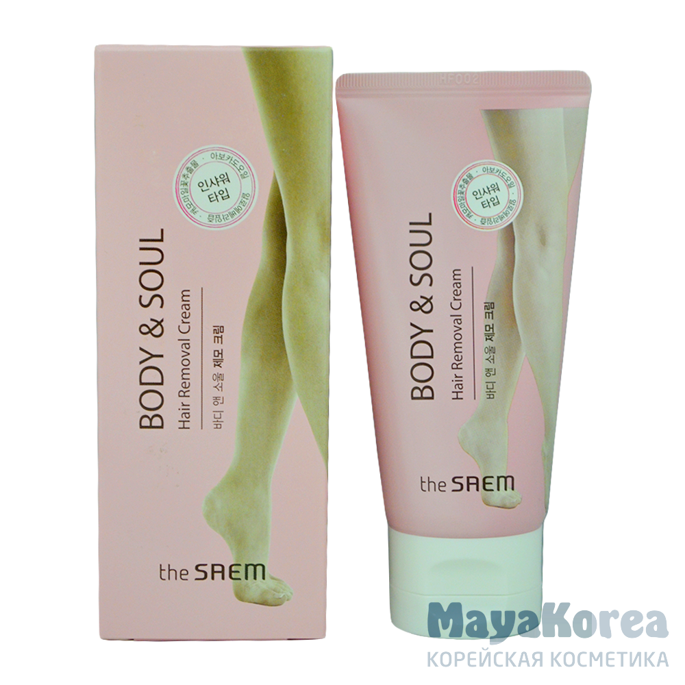 Крем для депиляции body soul hair removal cream