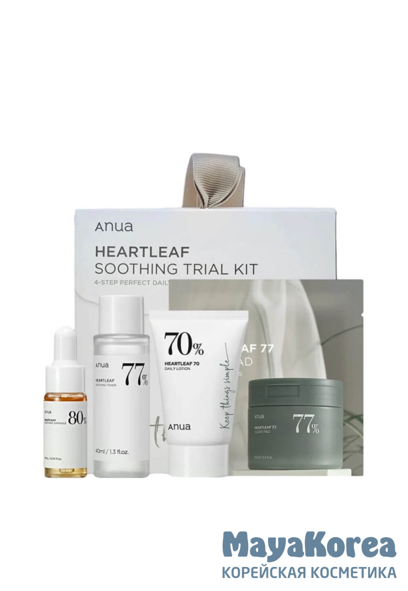 Набор миниатюр ANUA Heartleaf Soothing Trial Kit